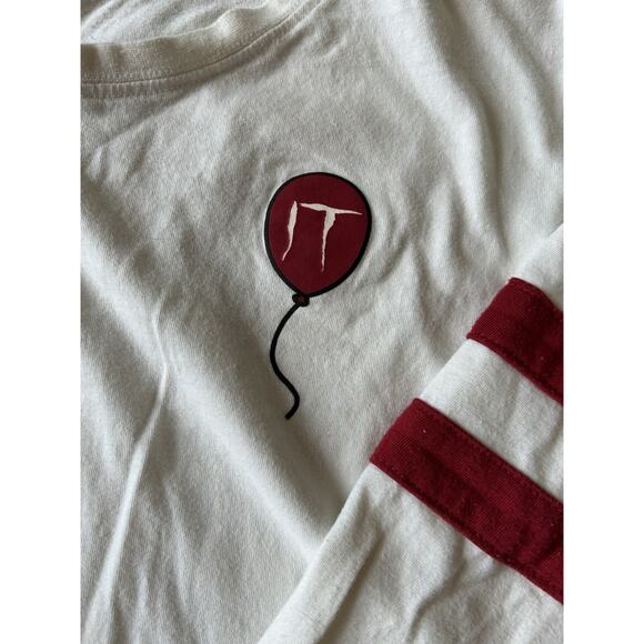 IT Losers Club Shirt Long Sleeve Halloween Pennywise Horror Movie Book Clown M - Picture 3 of 12